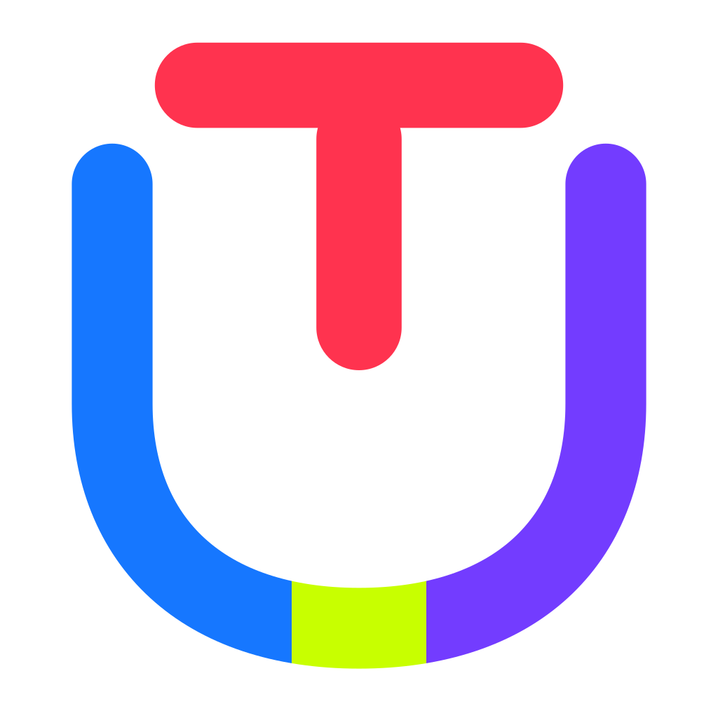 Kolorowy znak TUTV